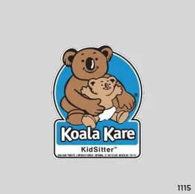 1115 - BACK LABEL for KB866, KB877, KB888, KB966 & KB977 KIDSITTER® High Chair / Infant Seat Cradle Combo