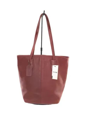 7304 Used COACH Handbag Leather RED 7304 Used