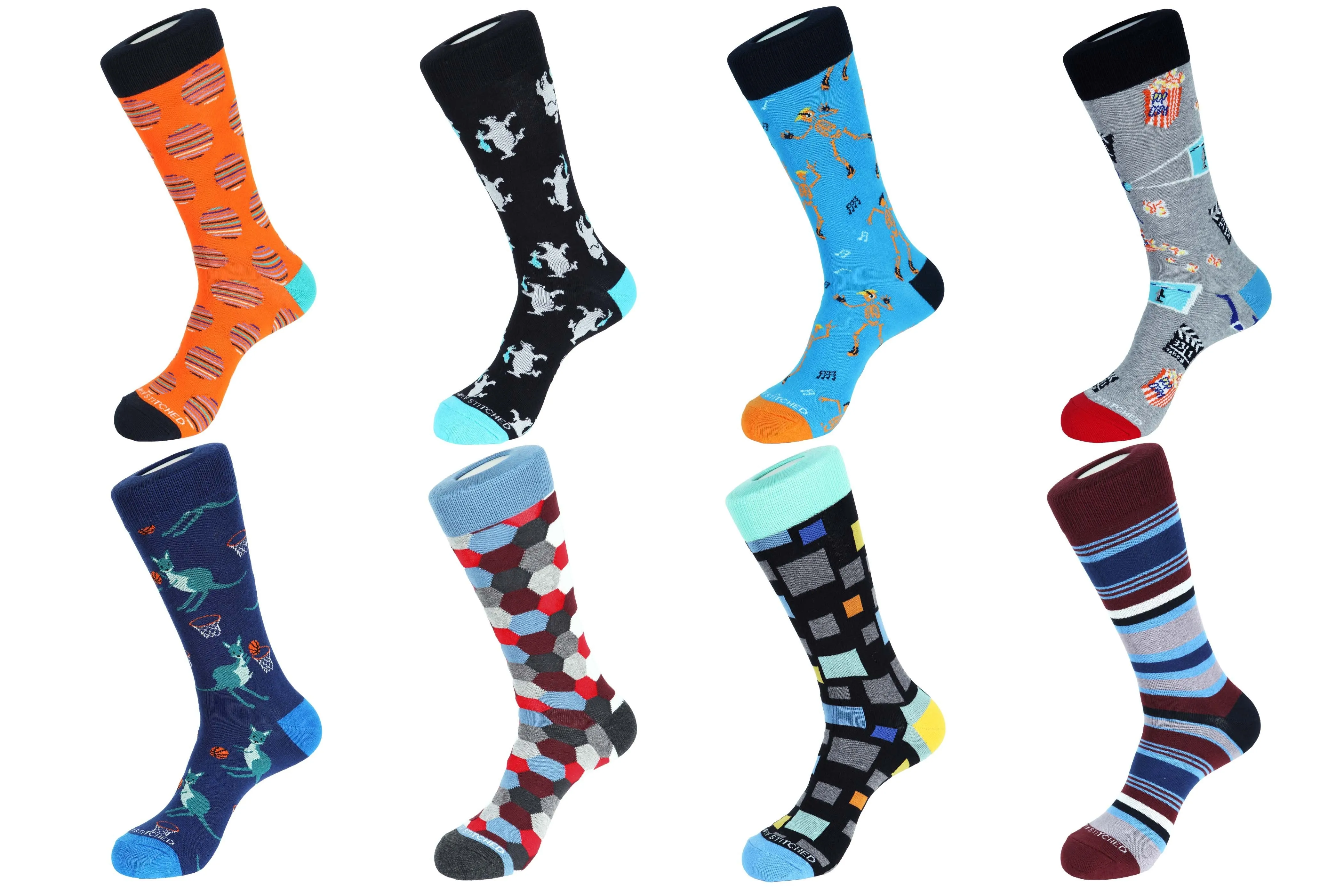 8 Pair Value Pack Socks - 70006