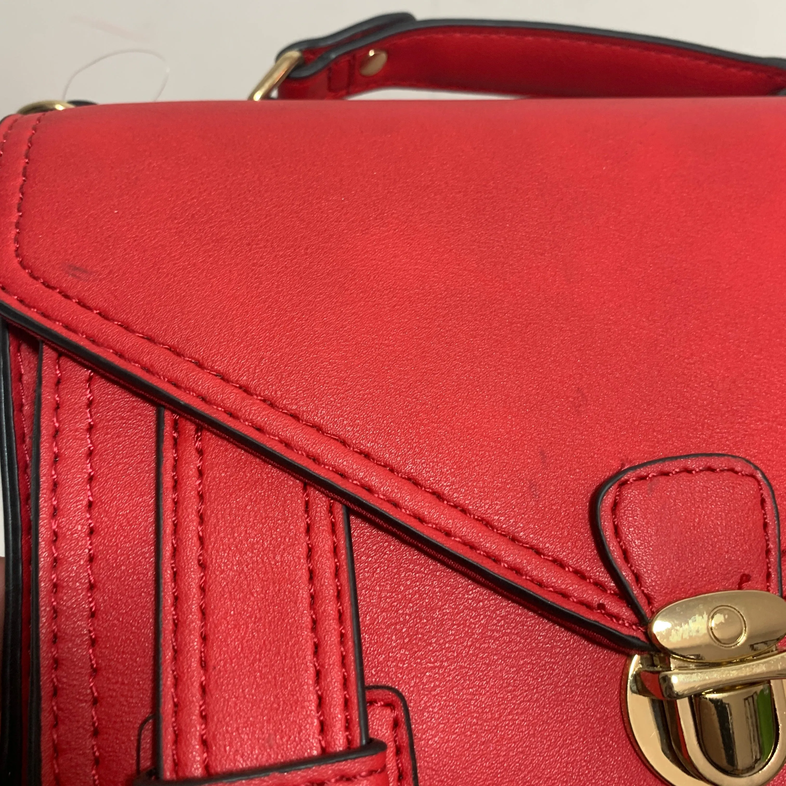 Accessorize Red Satchel | Brand New |