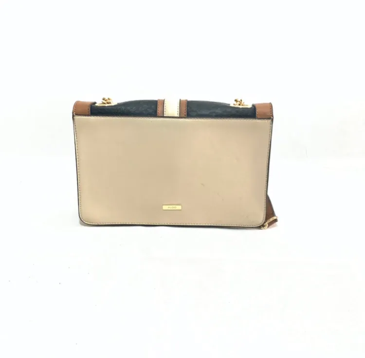 ALDO Beige Tri-colour Shoulder Bag | Pre Loved |