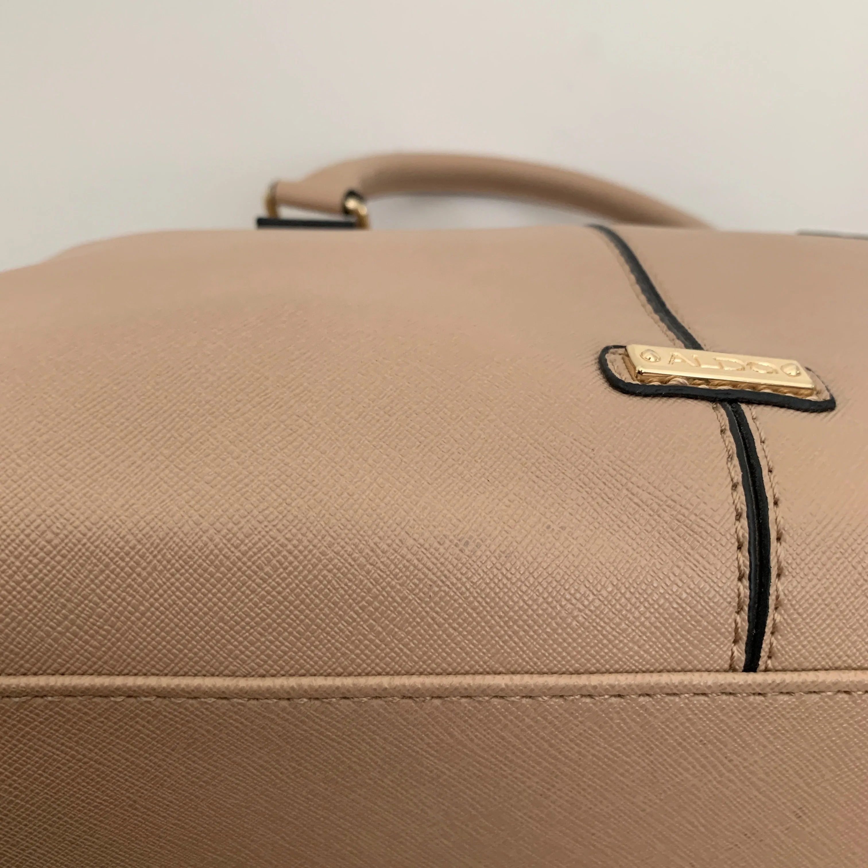 ALDO Large Beige Satchel | Gently Used |