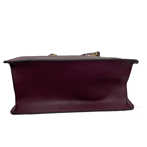 ALDO Maroon Leatherette Satchel | Brand New |
