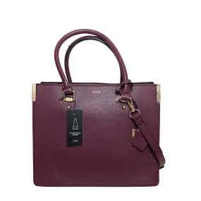 ALDO Maroon Leatherette Satchel | Brand New |