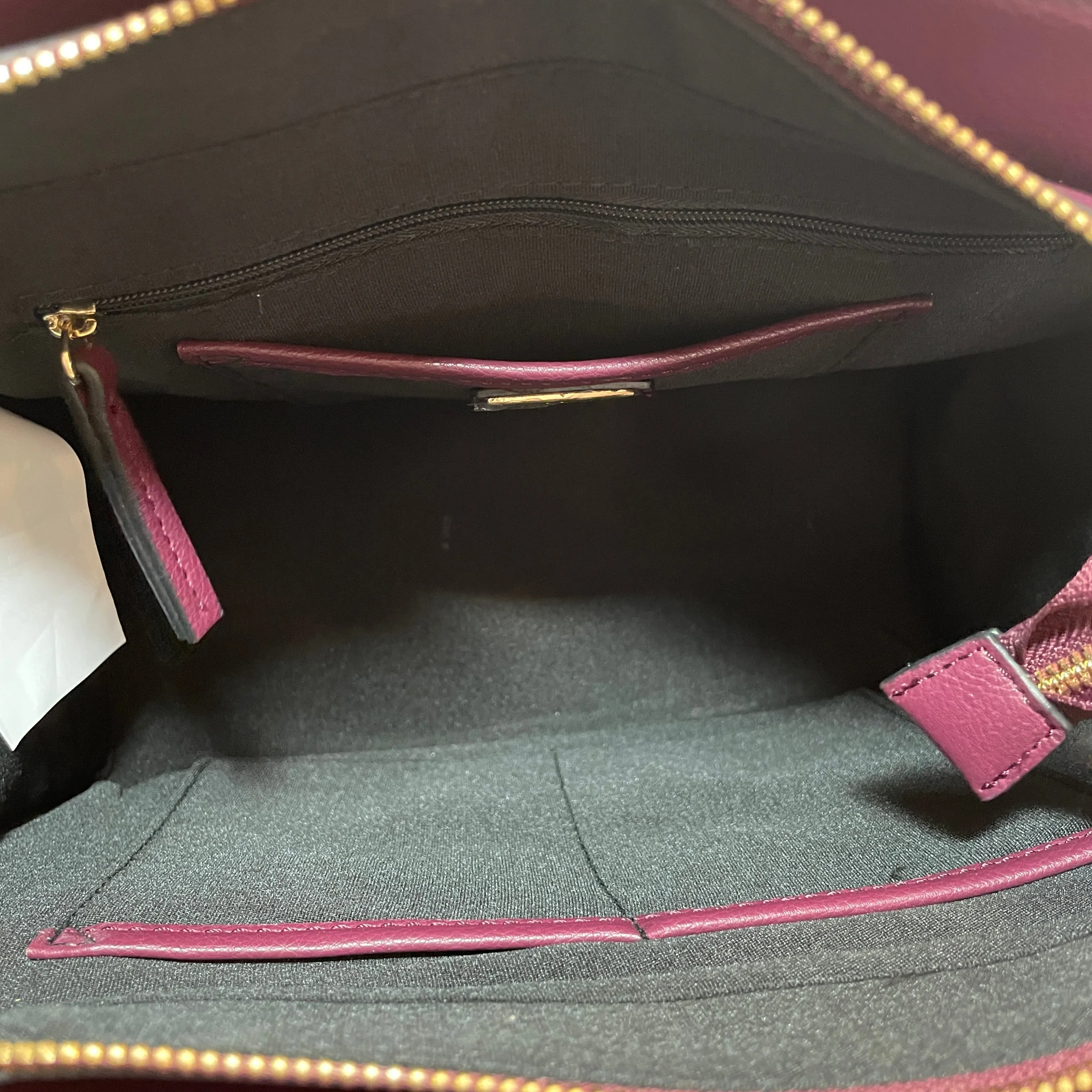 ALDO Maroon Leatherette Satchel | Brand New |