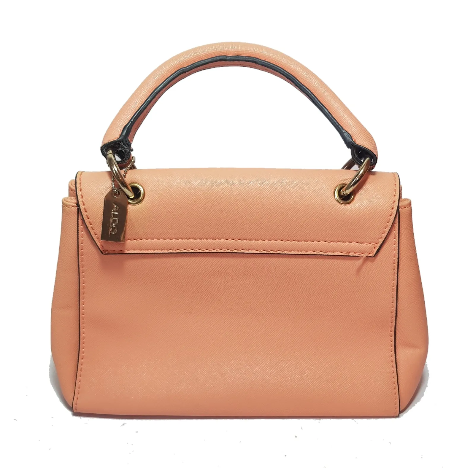 ALDO Peach Bow Satchel | Pre Loved |