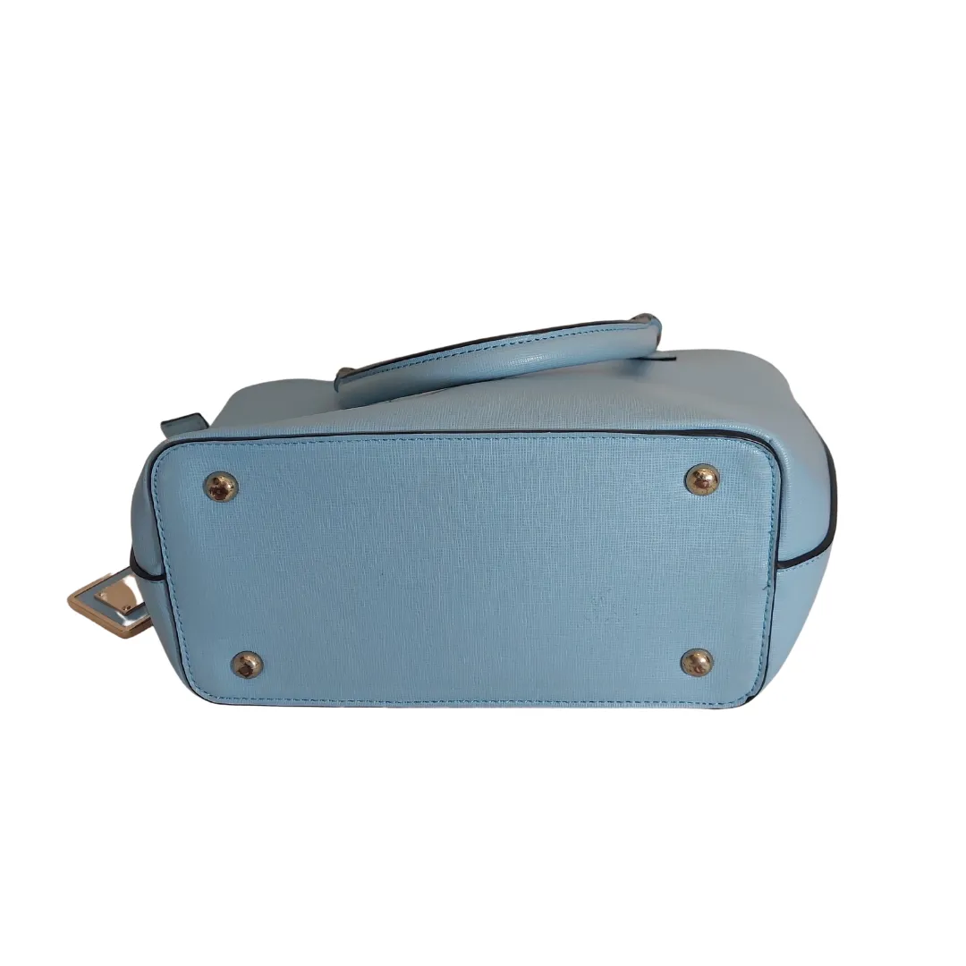 ALDO Sky Blue Front-pocket Satchel | Pre Loved |