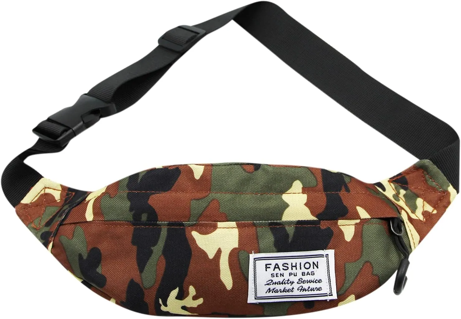 ANKOMINA Little Boys Fanny Pack Kids Small Camouflage Waist Pack Belt Bag Pack Pouch with Adjustable Strap for Toddler Children Sport,Running,Hiking,Camping