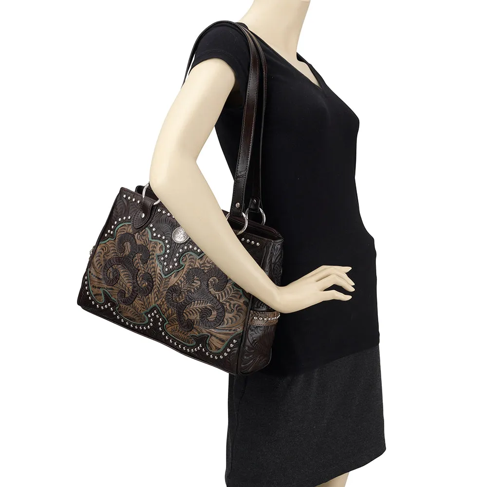 Annie's Secret Collection Multicompartment Tote with secret compartment 0471