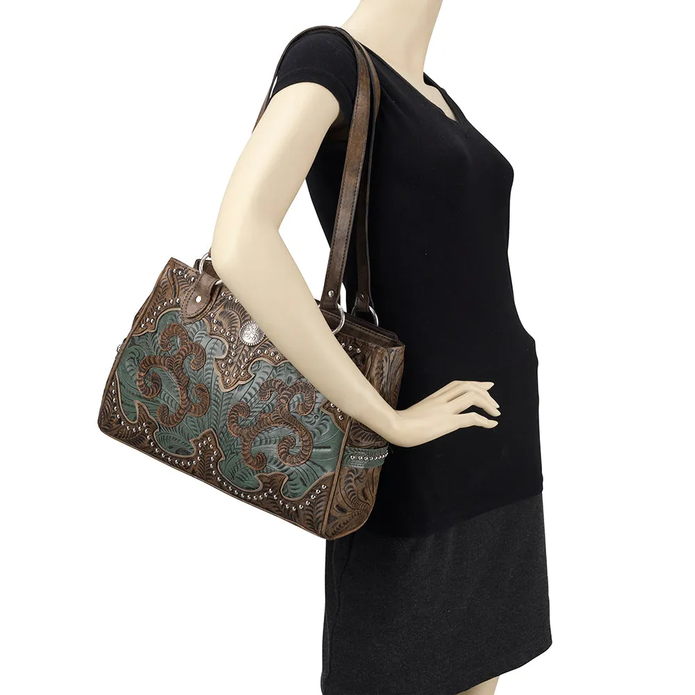 Annie's Secret Collection Multicompartment Tote with secret compartment 3471