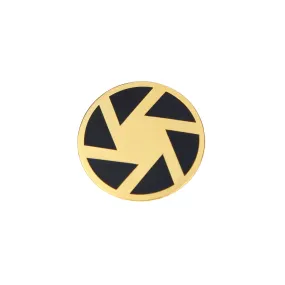 Aperture Gold Pin