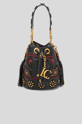 Arabesque Bucket Synt. Tumbled - Multi Black