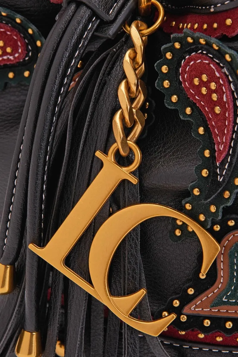 Arabesque Bucket Synt. Tumbled - Multi Black