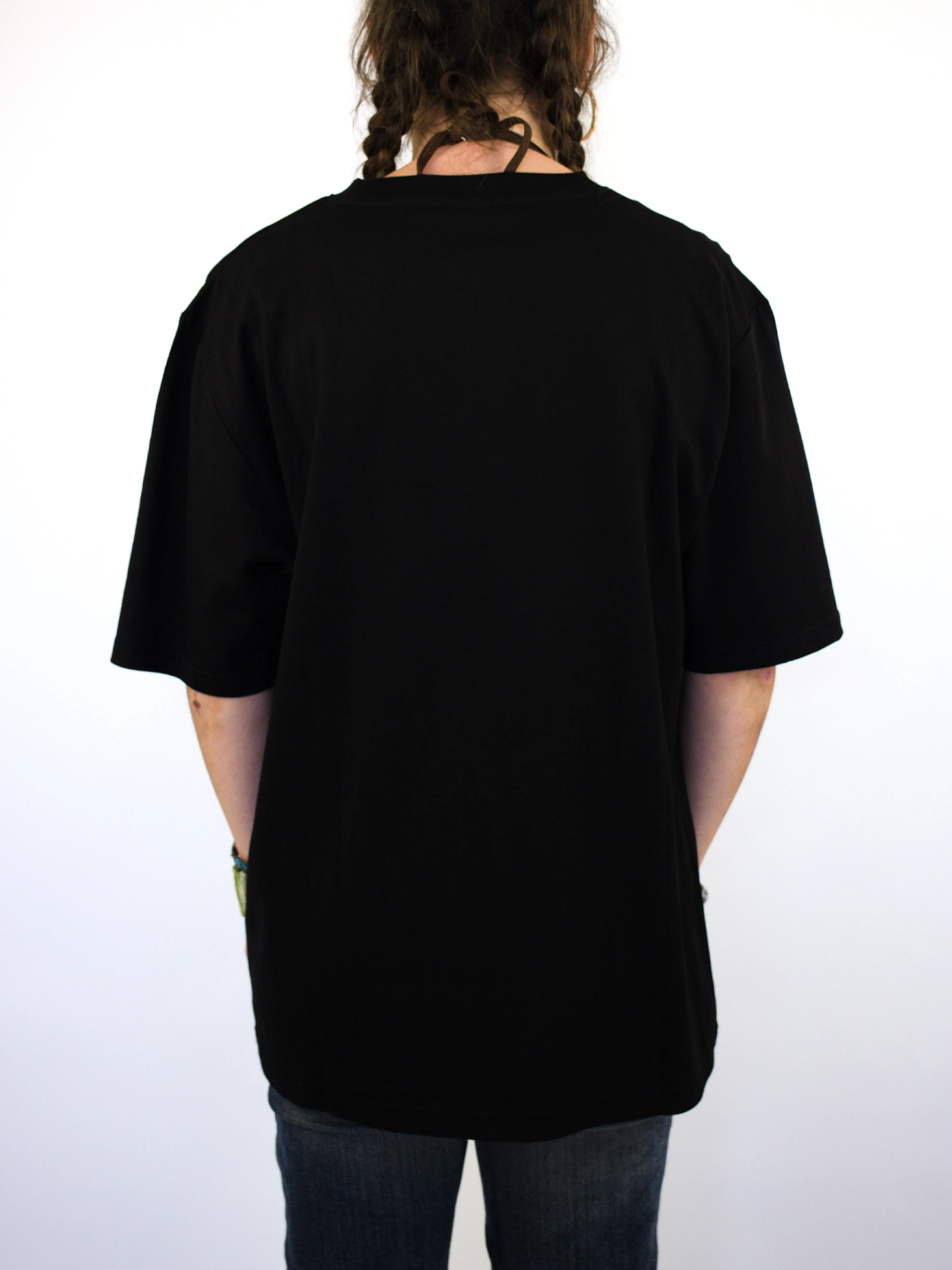 Bag Lady Supplies - Warp Tee Shirt - Black Red Green