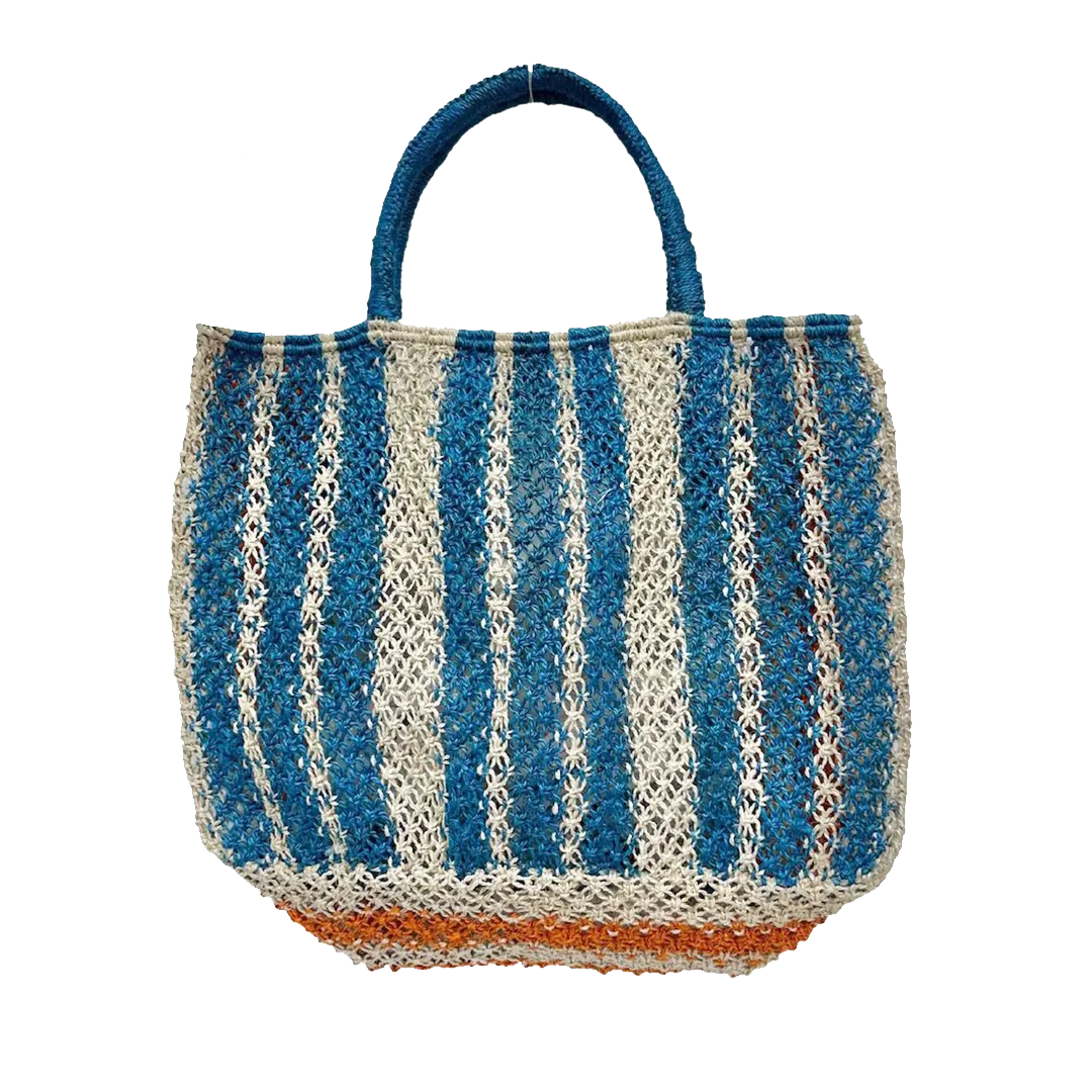 Bevan Bag - Cobalt Stripe
