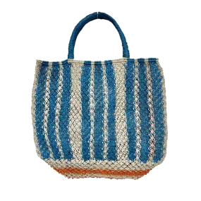 Bevan Bag - Cobalt Stripe