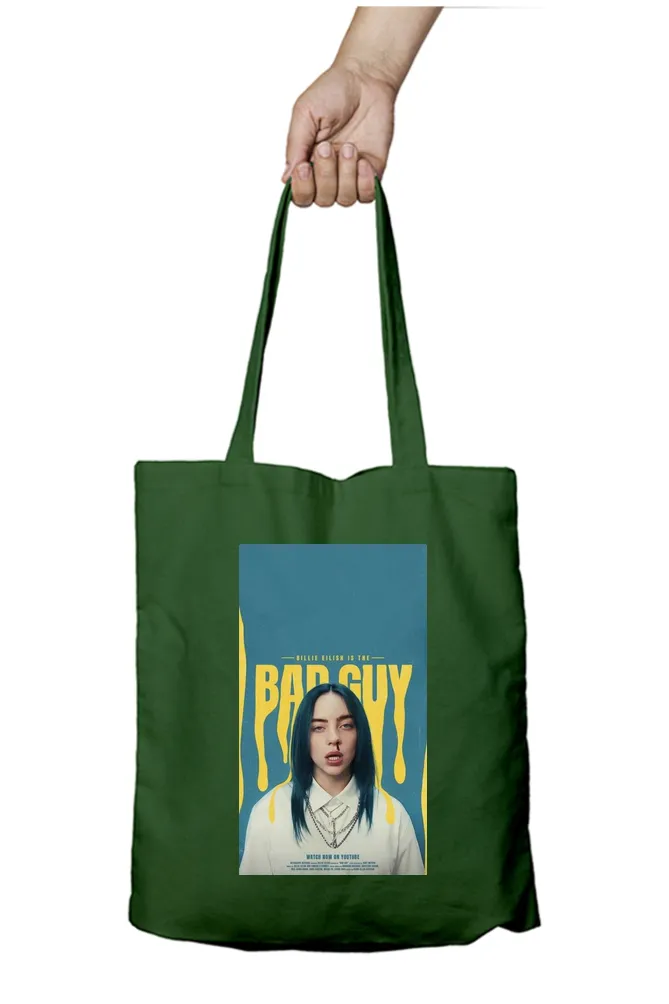 Billie Eilish Poster Tote Bag
