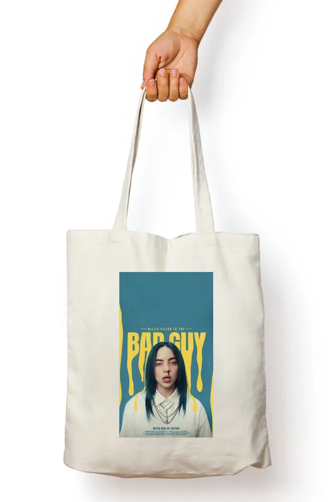 Billie Eilish Poster Tote Bag