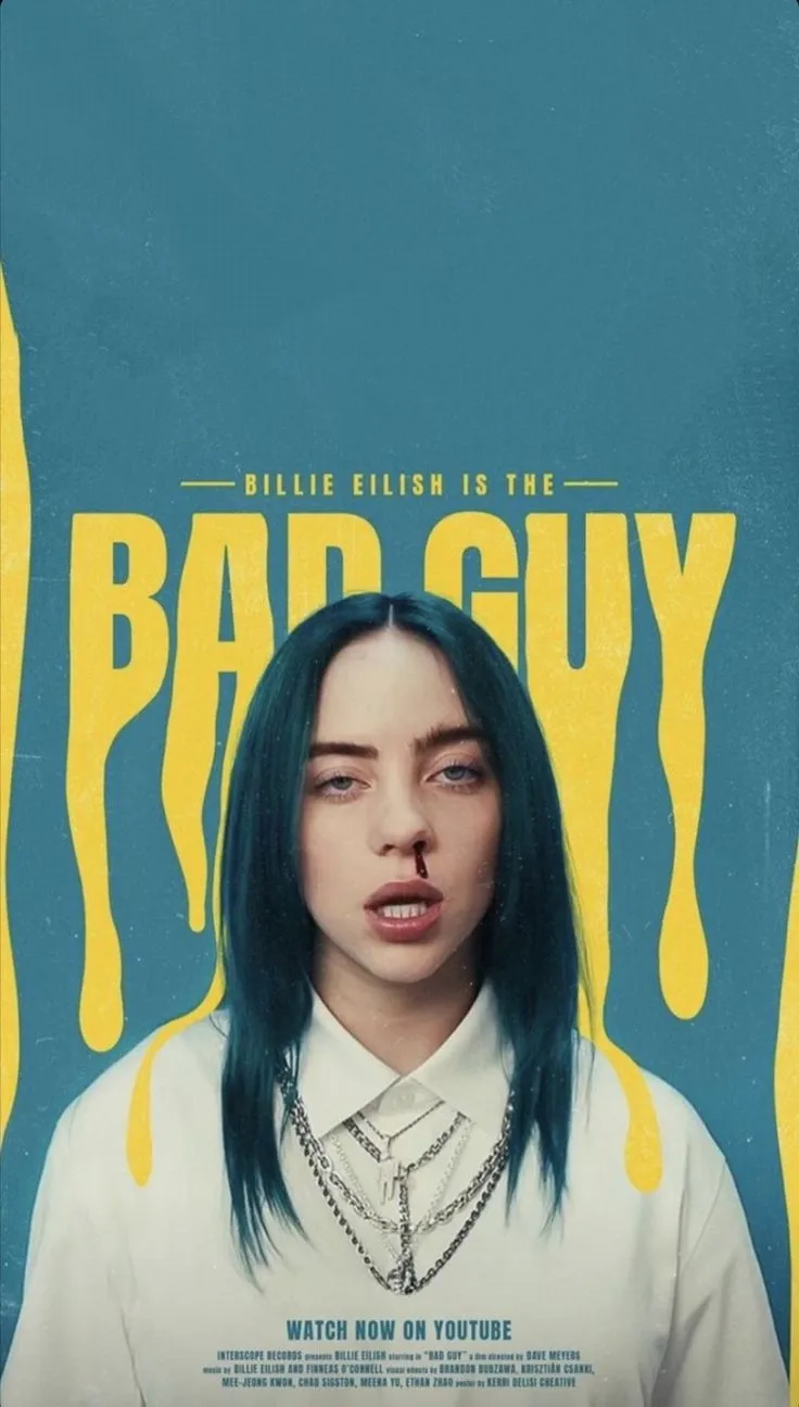 Billie Eilish Poster Tote Bag