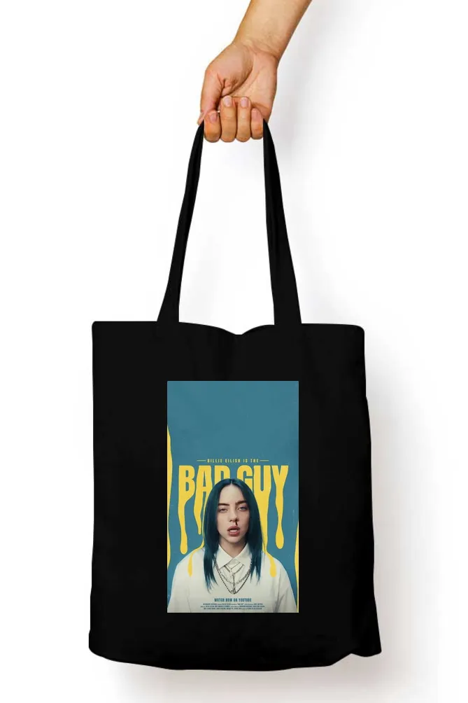 Billie Eilish Poster Tote Bag