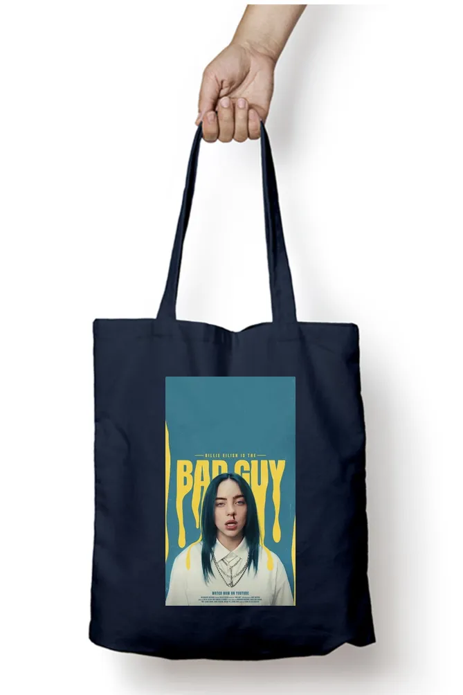Billie Eilish Poster Tote Bag
