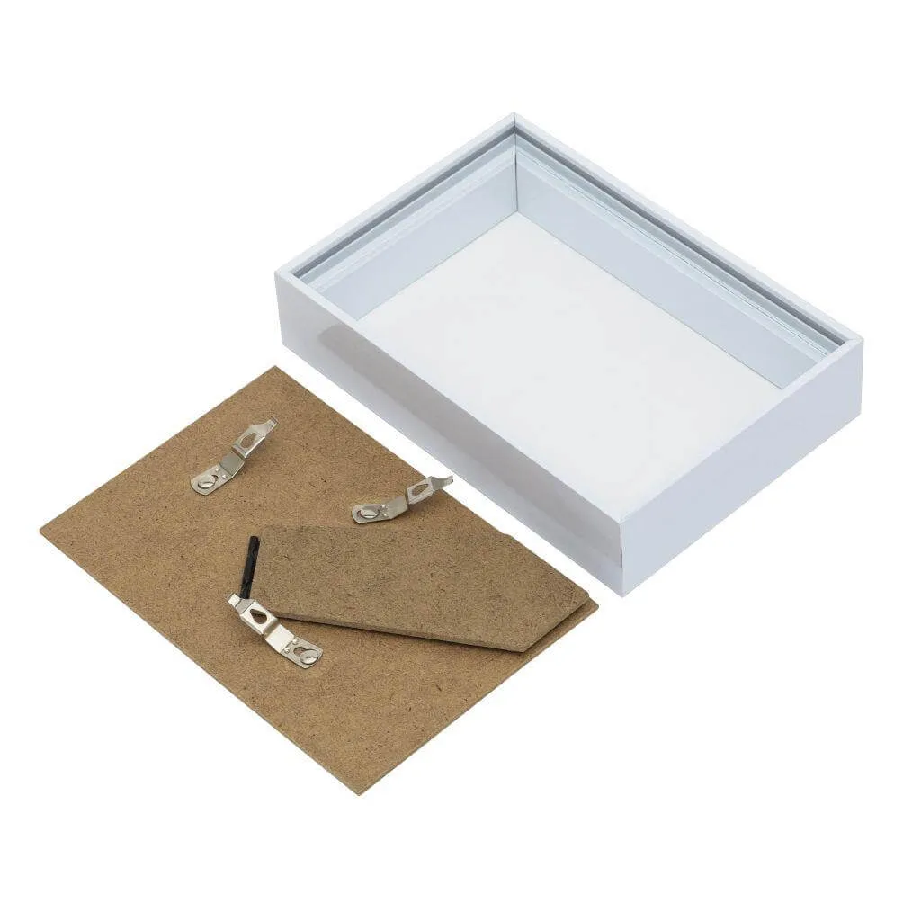 Blank Deep Box Frame Insert 152 x 102mm (6 x 4 inch) - Pack of 6