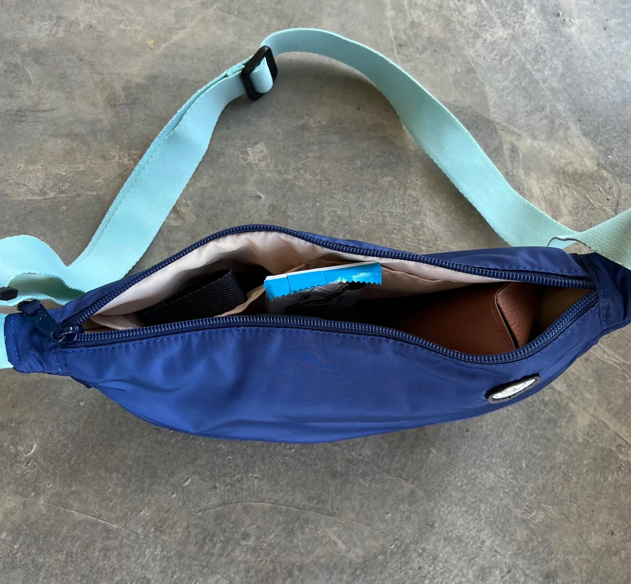 Bolso Banana Bag Azul