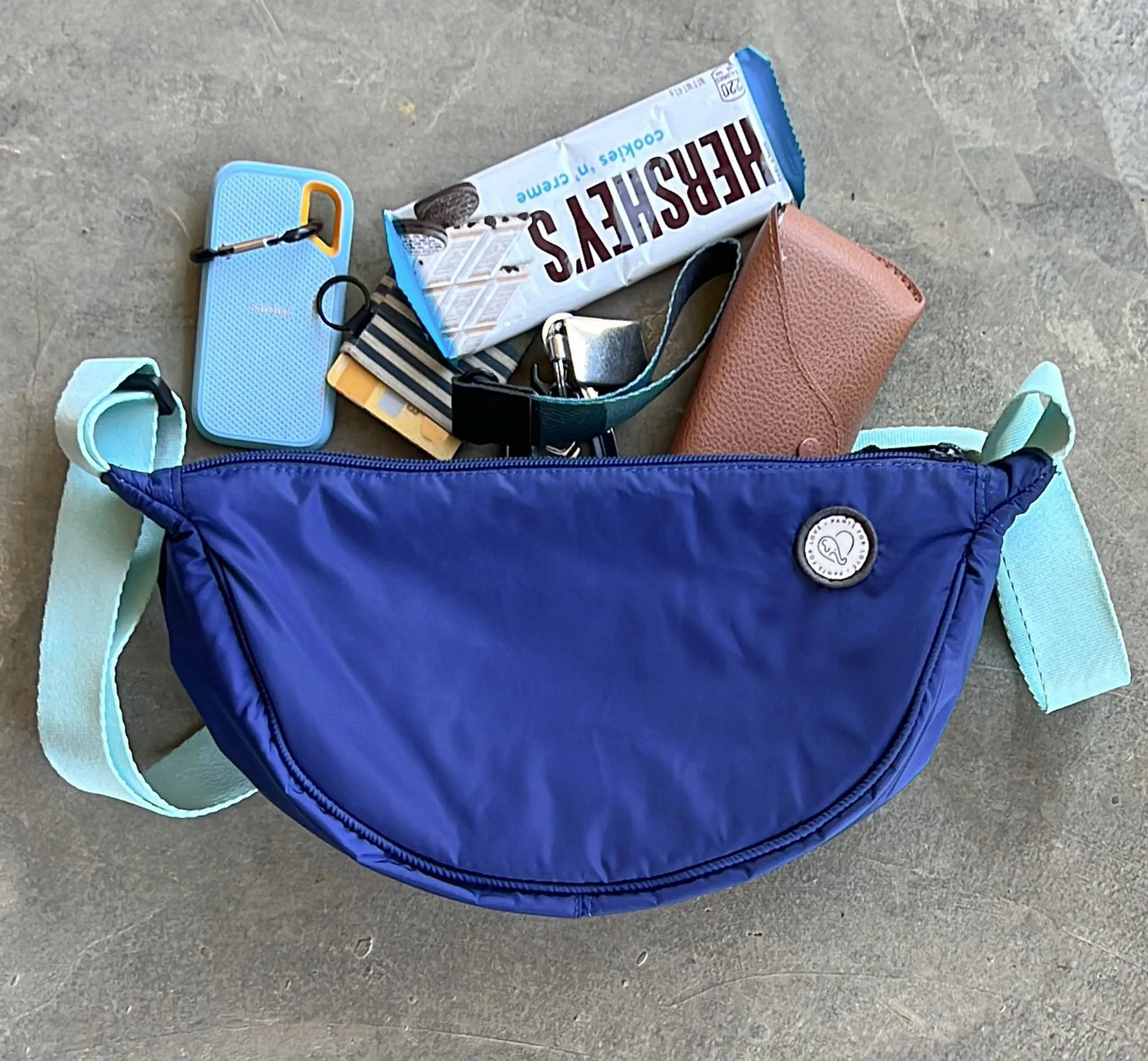 Bolso Banana Bag Azul