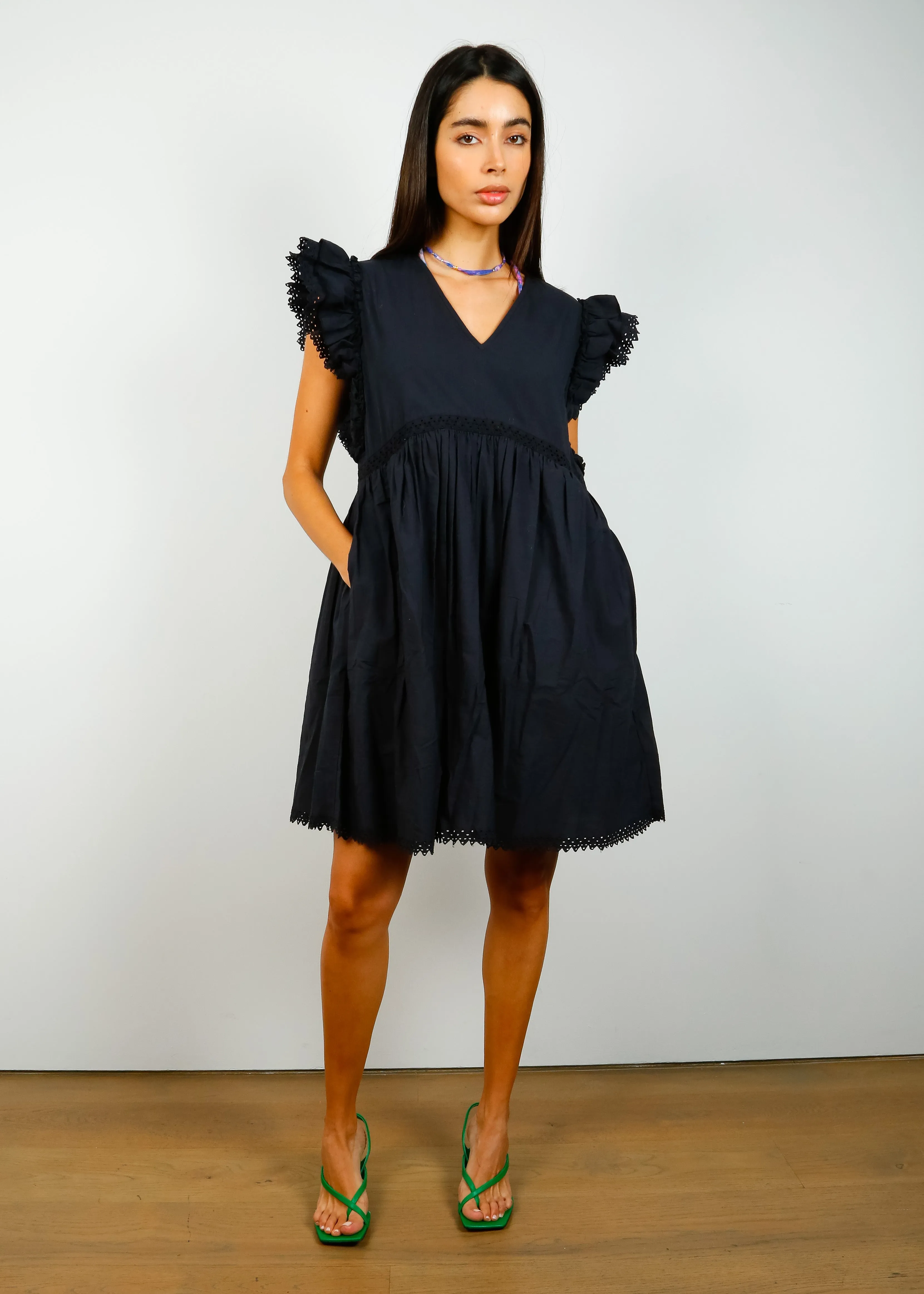 BR Dimmie Dress in Black Beauty