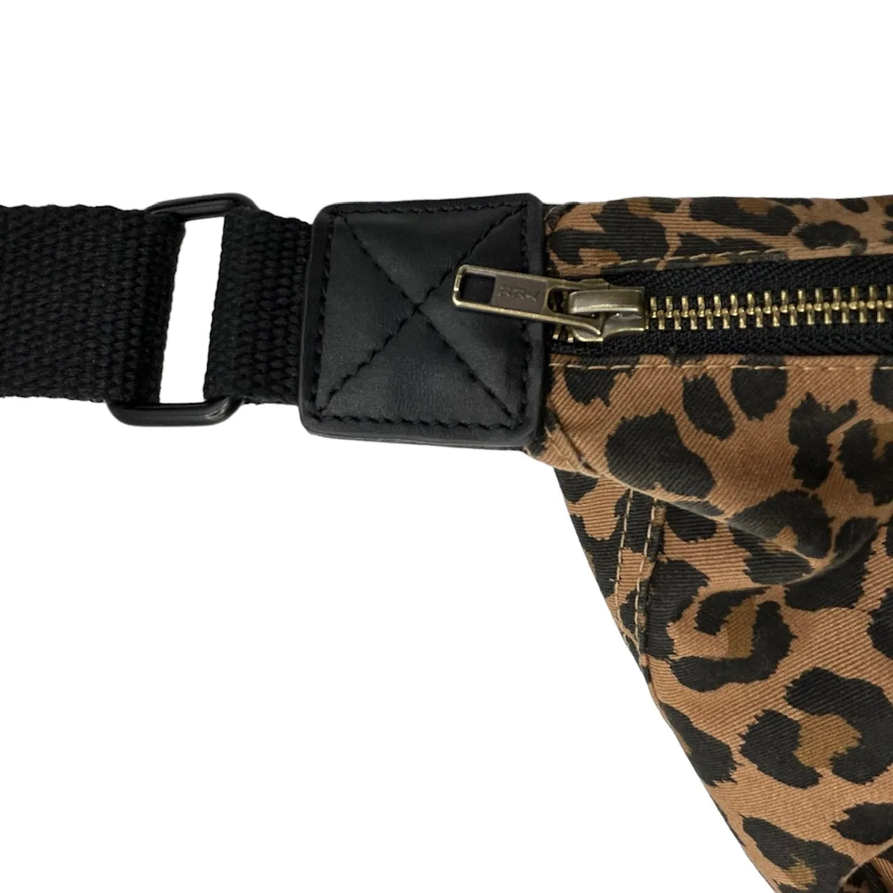Brixton cross body sling bag - leopard print brown - small