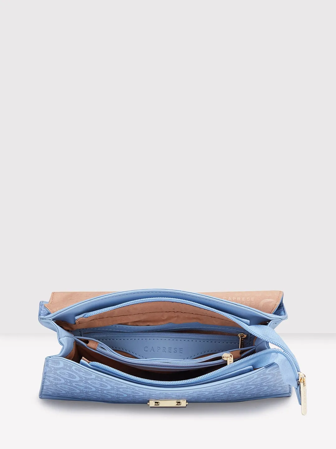 Caprese Cleo Satchel Medium Powder Blue