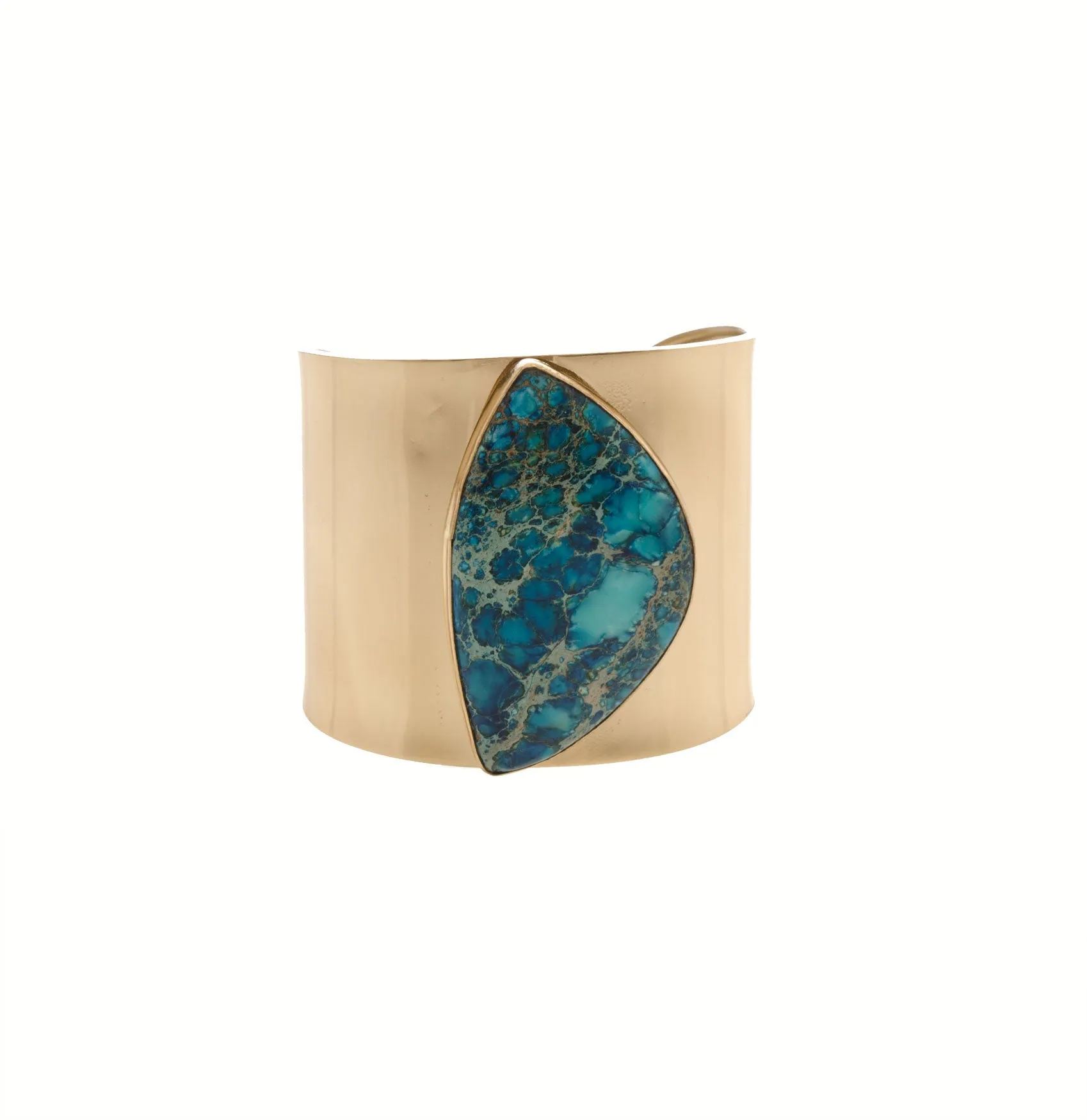 Charles Albert Jewelry Alchemia Blue Jasper Solid Cuff