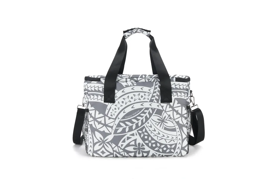 Cooler Tote Large Tapa Grey