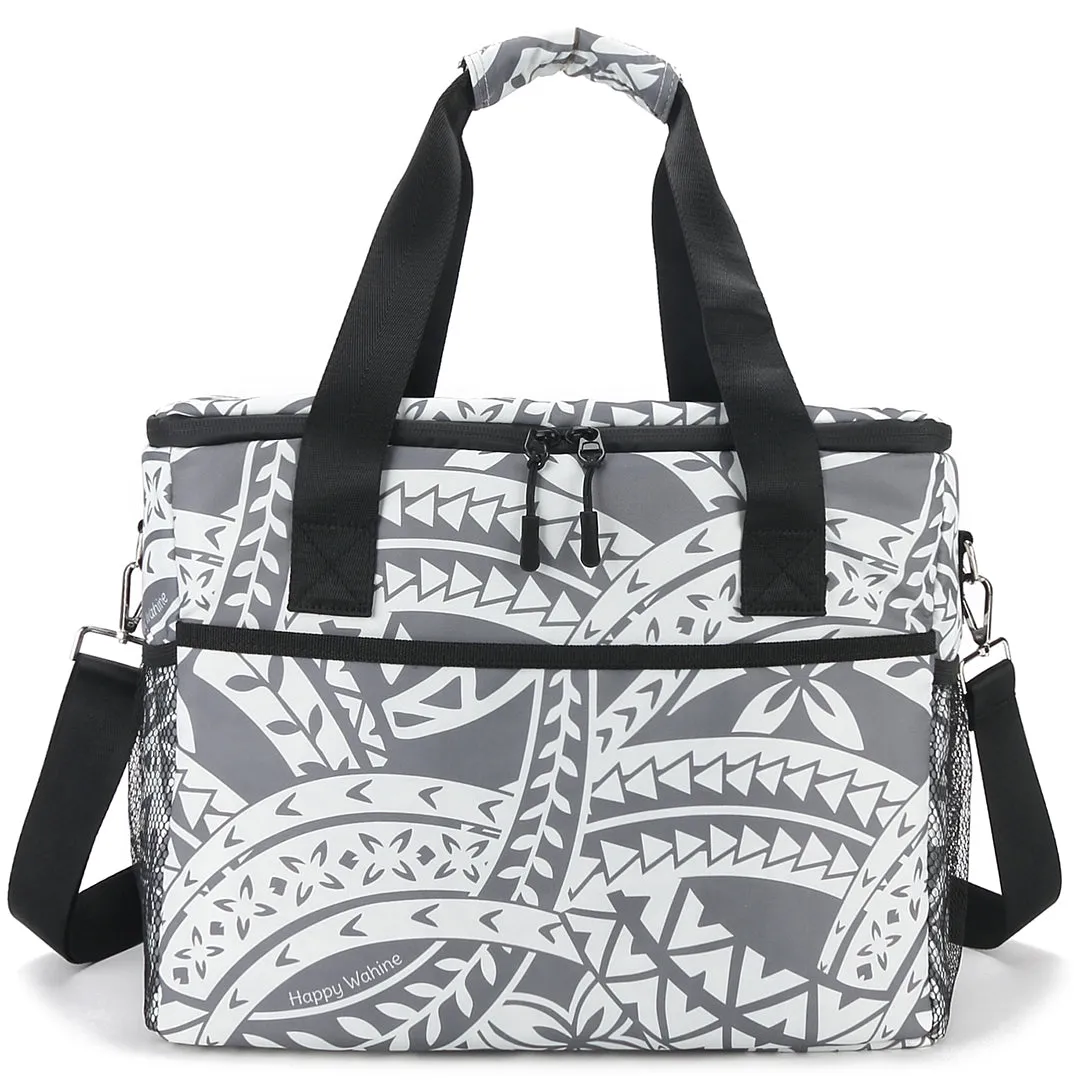 Cooler Tote Large Tapa Grey