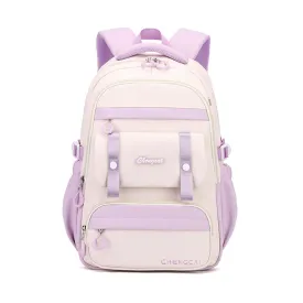 Cross-Border Schoolbag Primary School Student Grade 6 Girls New Middle School Students Tide Brand Large-Capacity Backpack One Piece Dropshipping