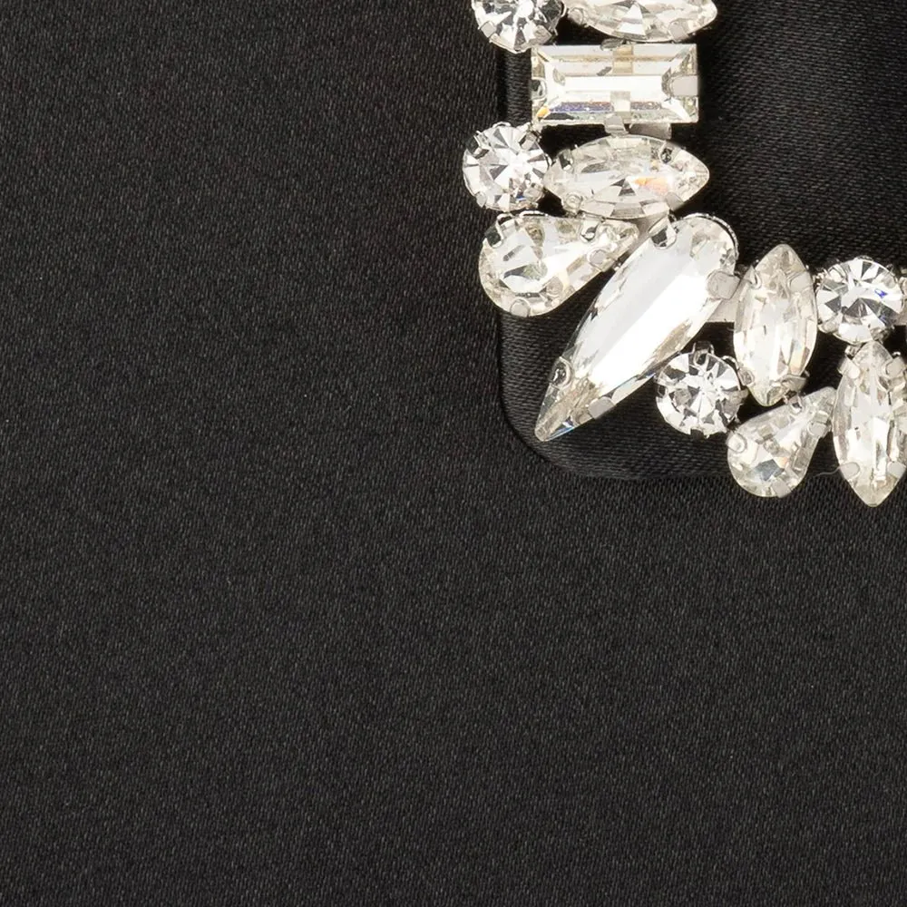 Crystal Brooch Clutch
