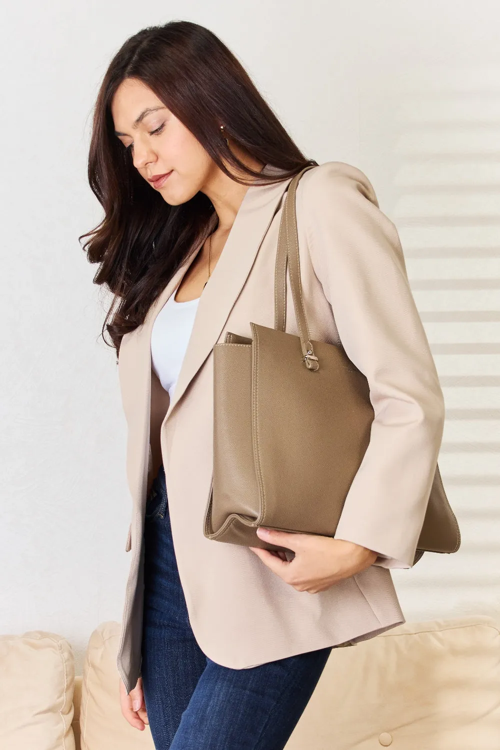 DAVID JONES MEDIUM WORK TOTE BAG