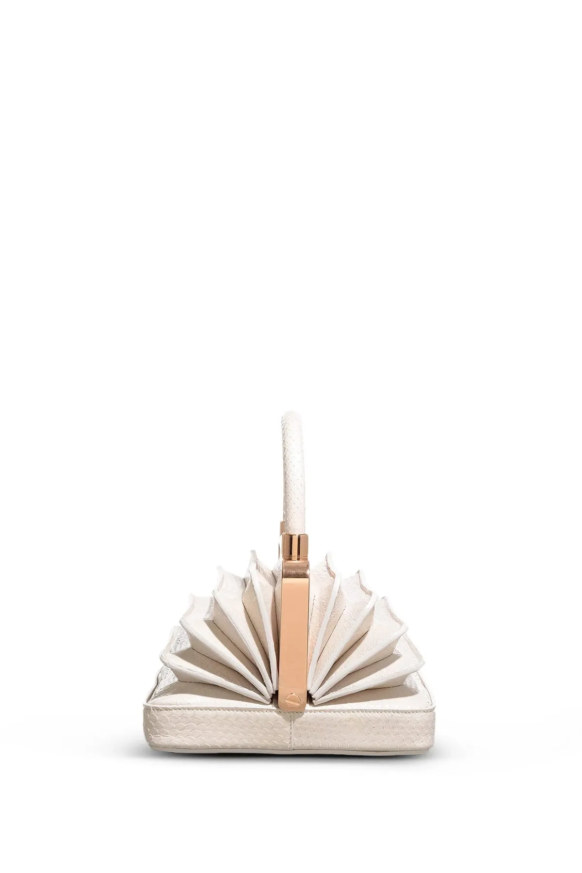 Diana Bag in Ivory Snakeskin