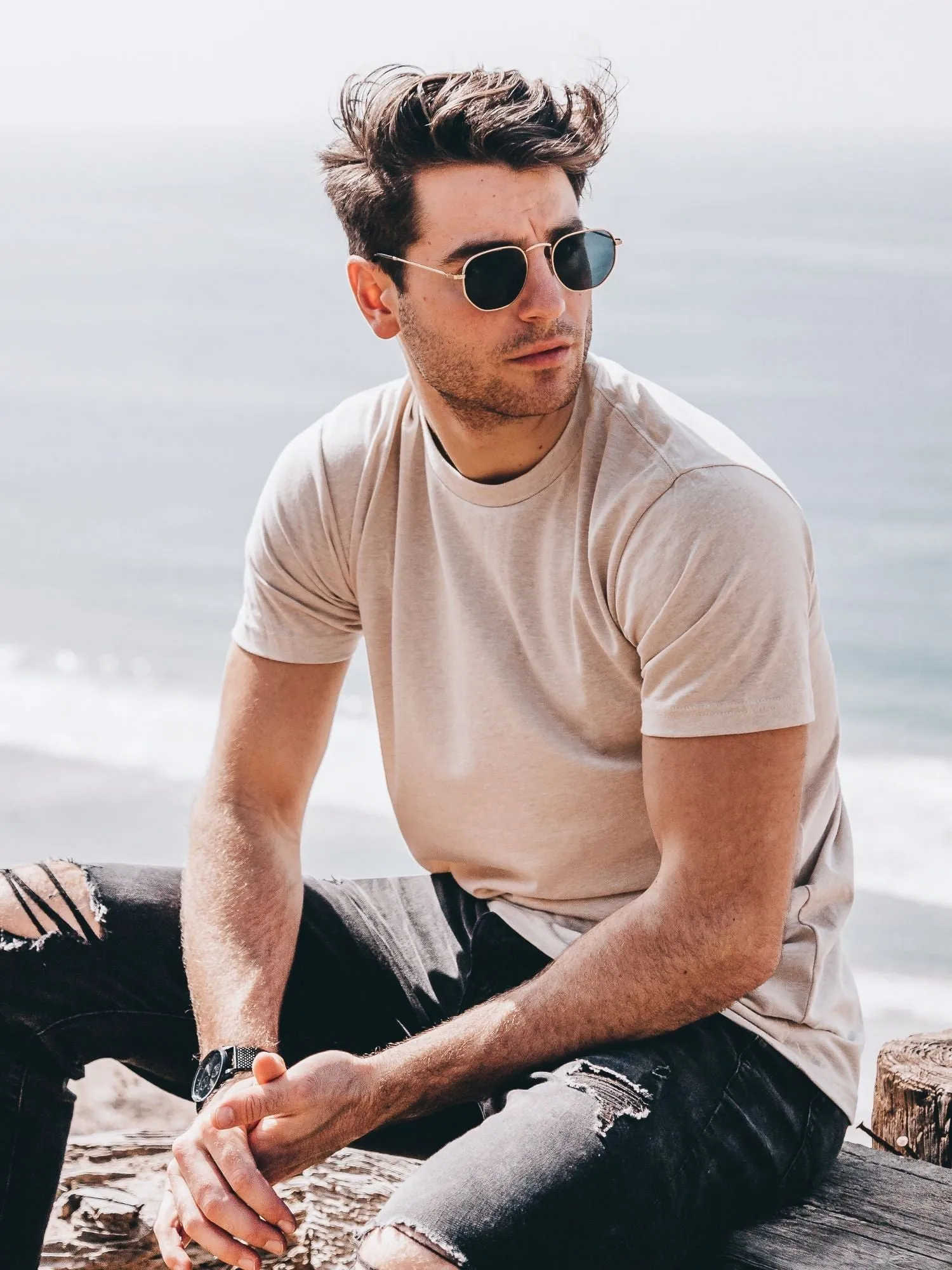 Earth Tone V-Neck 5-Pack