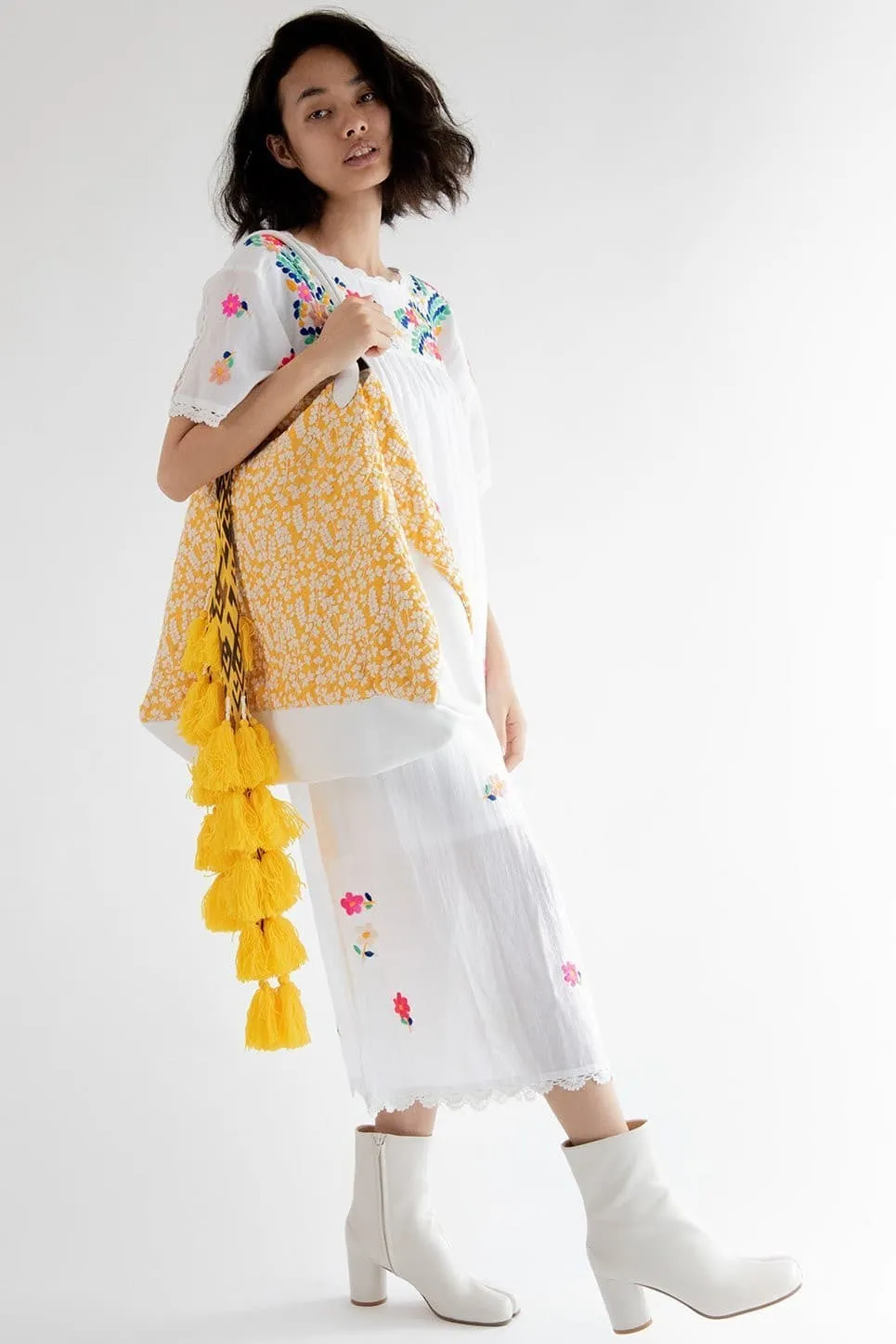 Embroidery Tote Bag Carly