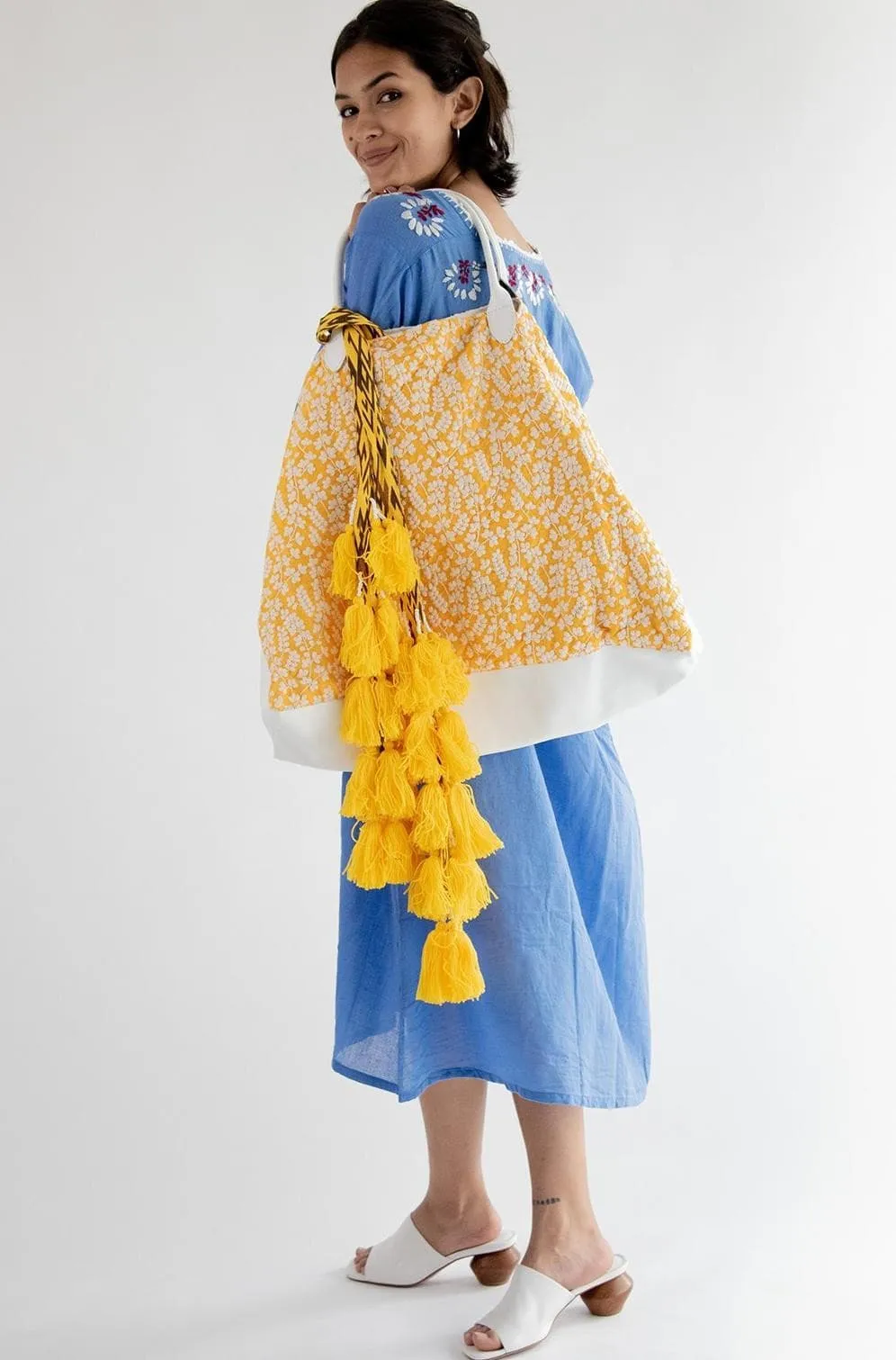 Embroidery Tote Bag Carly
