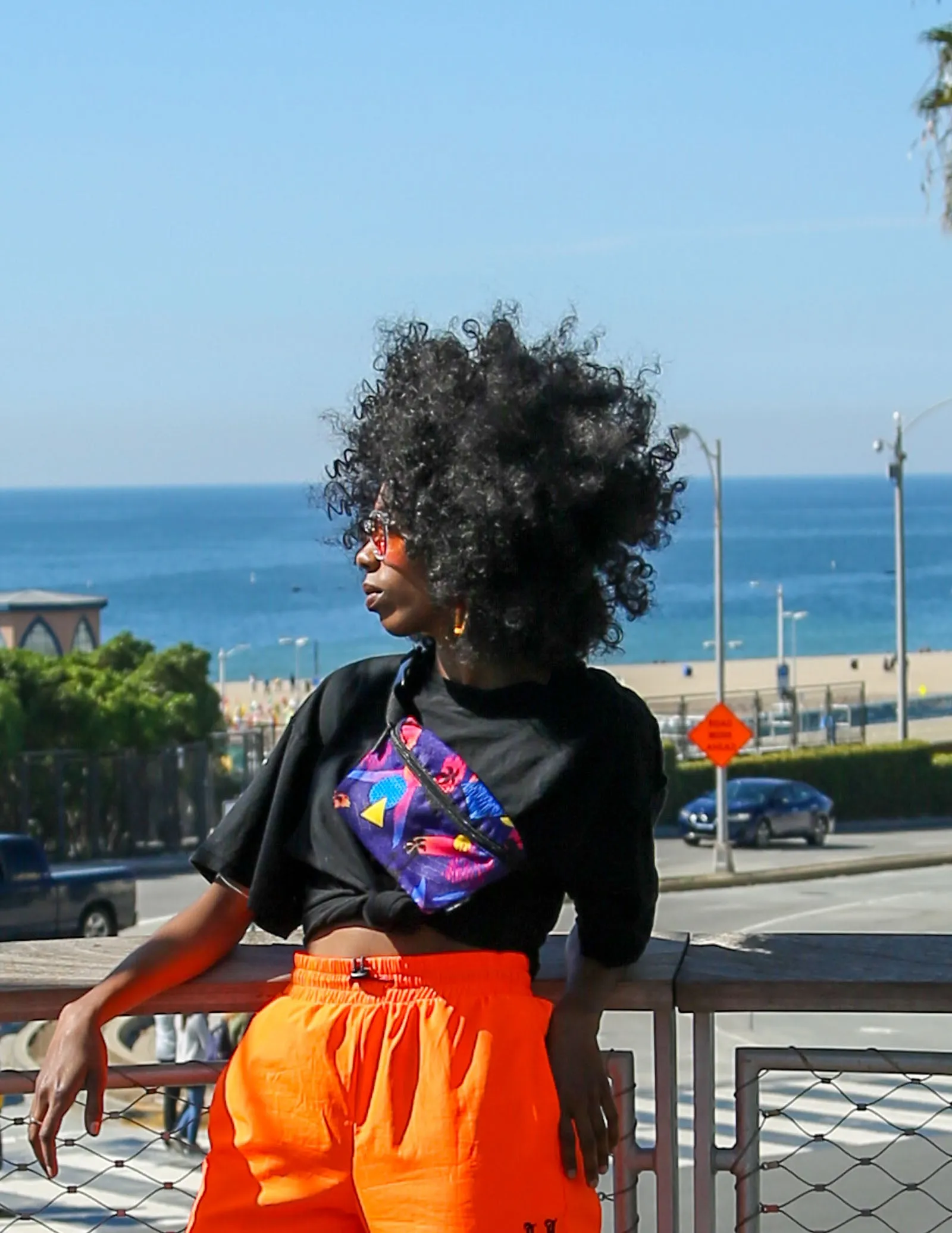 Fanny Pack | Slim |80's Pacific Ocean