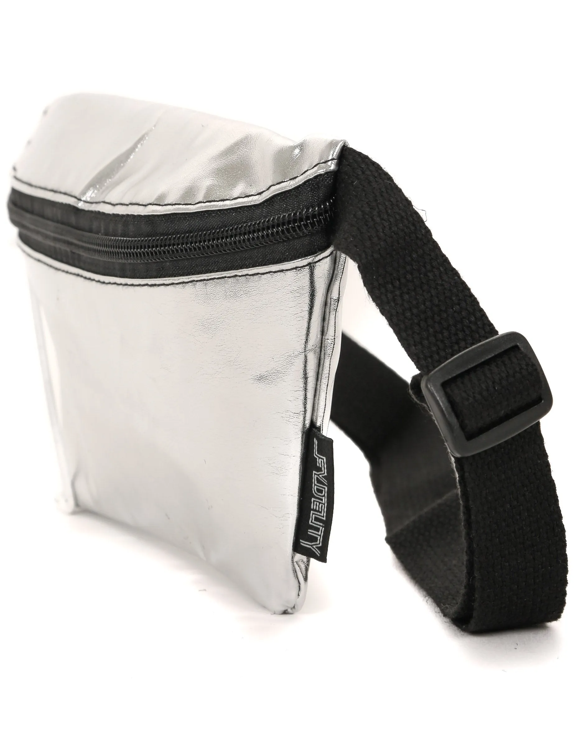Fanny Pack | Slim |METALLIC Silver