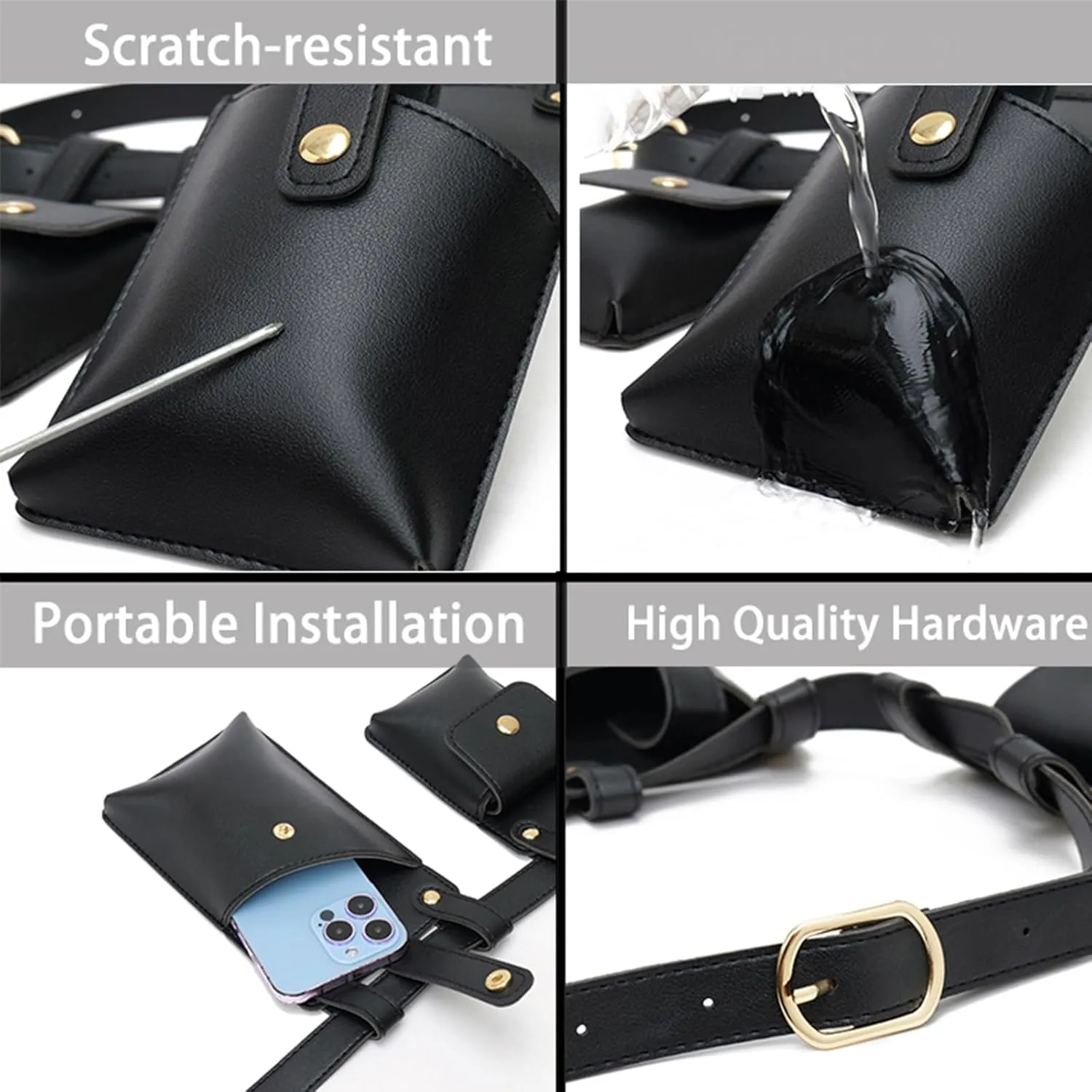 Fanny Packs for women fashionable,Fanny Pack Lace Waist Bag Pouch Utility Belt Fanny bag Waist Pack for Sports Hiking Travel Renaissance Faire Festival Fanny Pack (15/white)