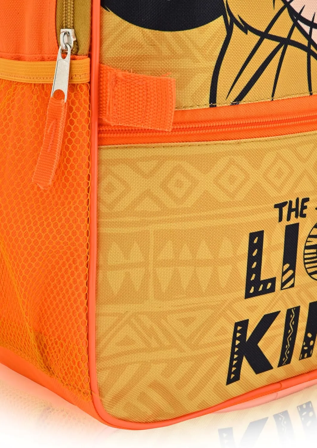 Fast Forward Disney Lion King Backpack With Lunch Box for Boys | Lion King Insulated Lunch Bag Lunch Box for Boys, Girls, Toddlers | Lion King Yellow Backpack for School and Reusable Lunchbox