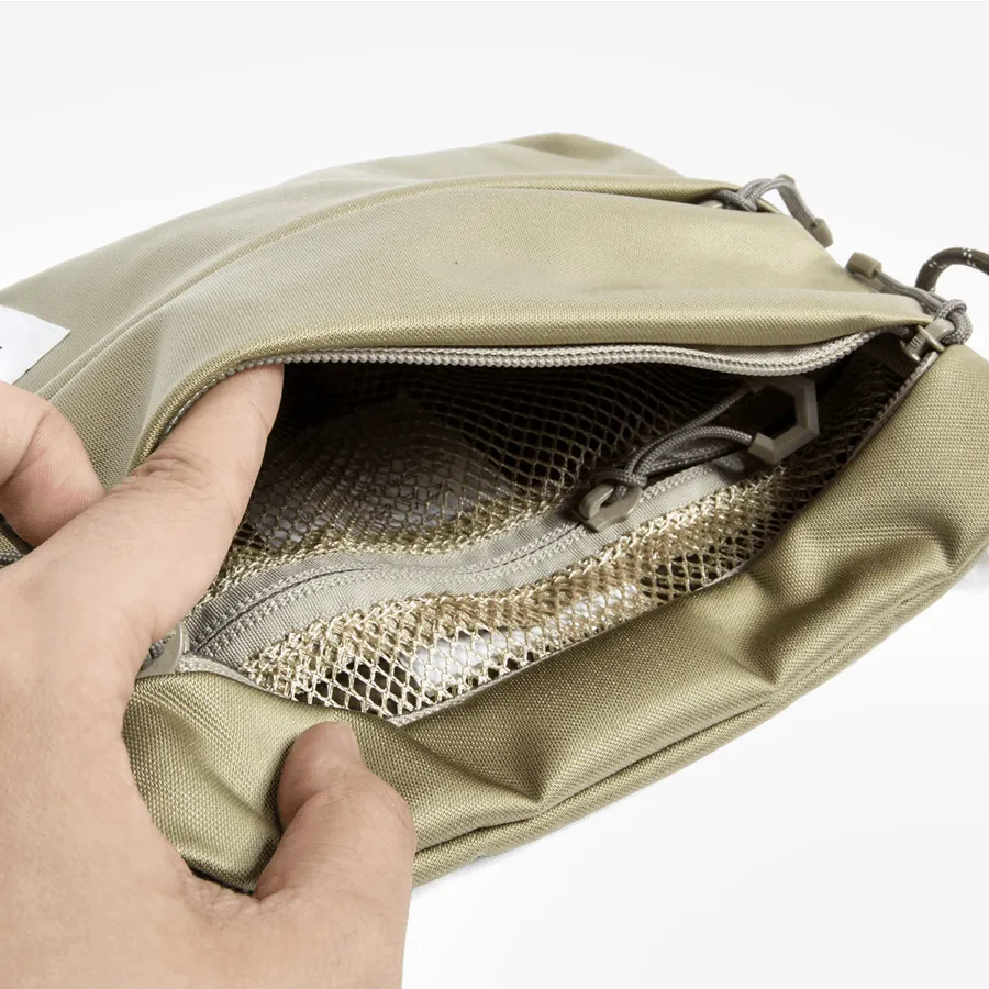 F/CE. Satin Sacoche Bag Grey