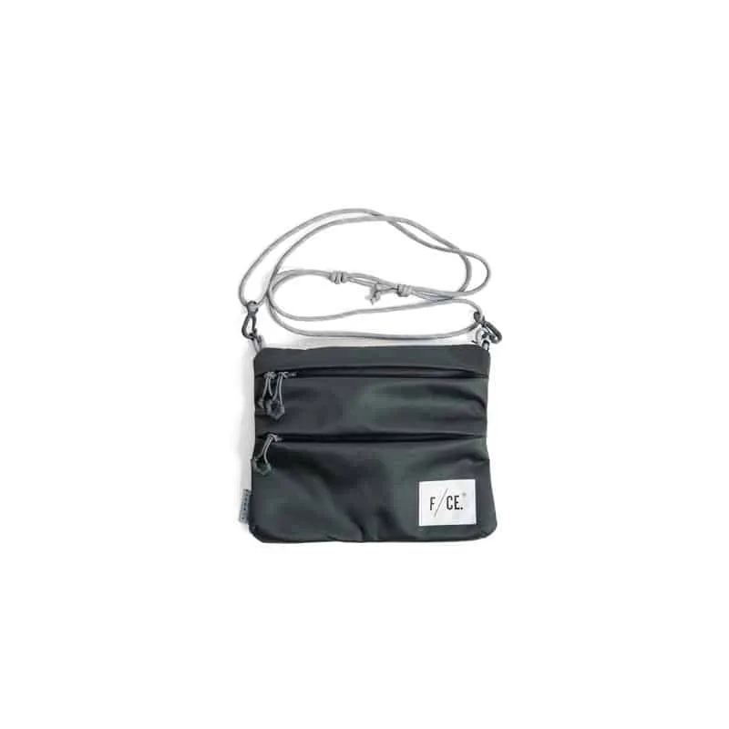 F/CE. Satin Sacoche Bag Grey