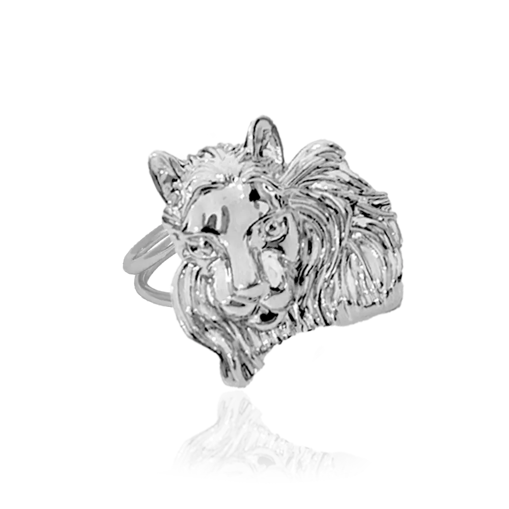FIERCE LION RING