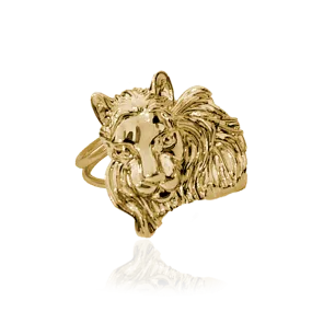 FIERCE LION RING