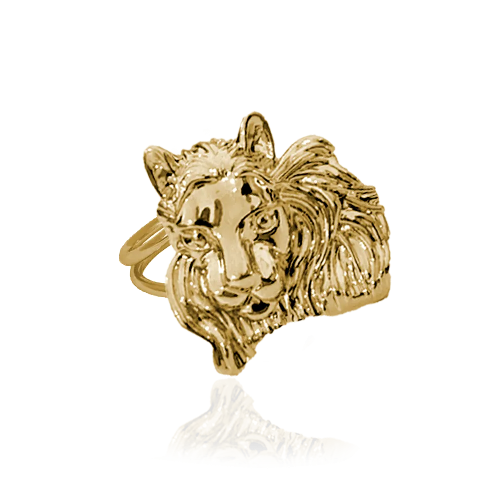 FIERCE LION RING